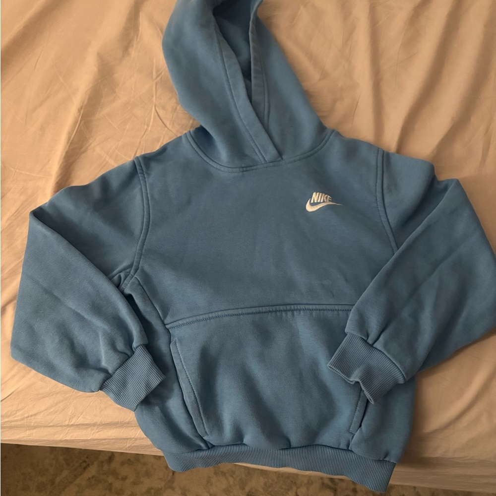 Nike Light Blue Pullover Hoodie